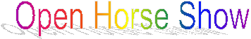 Open Horse Show